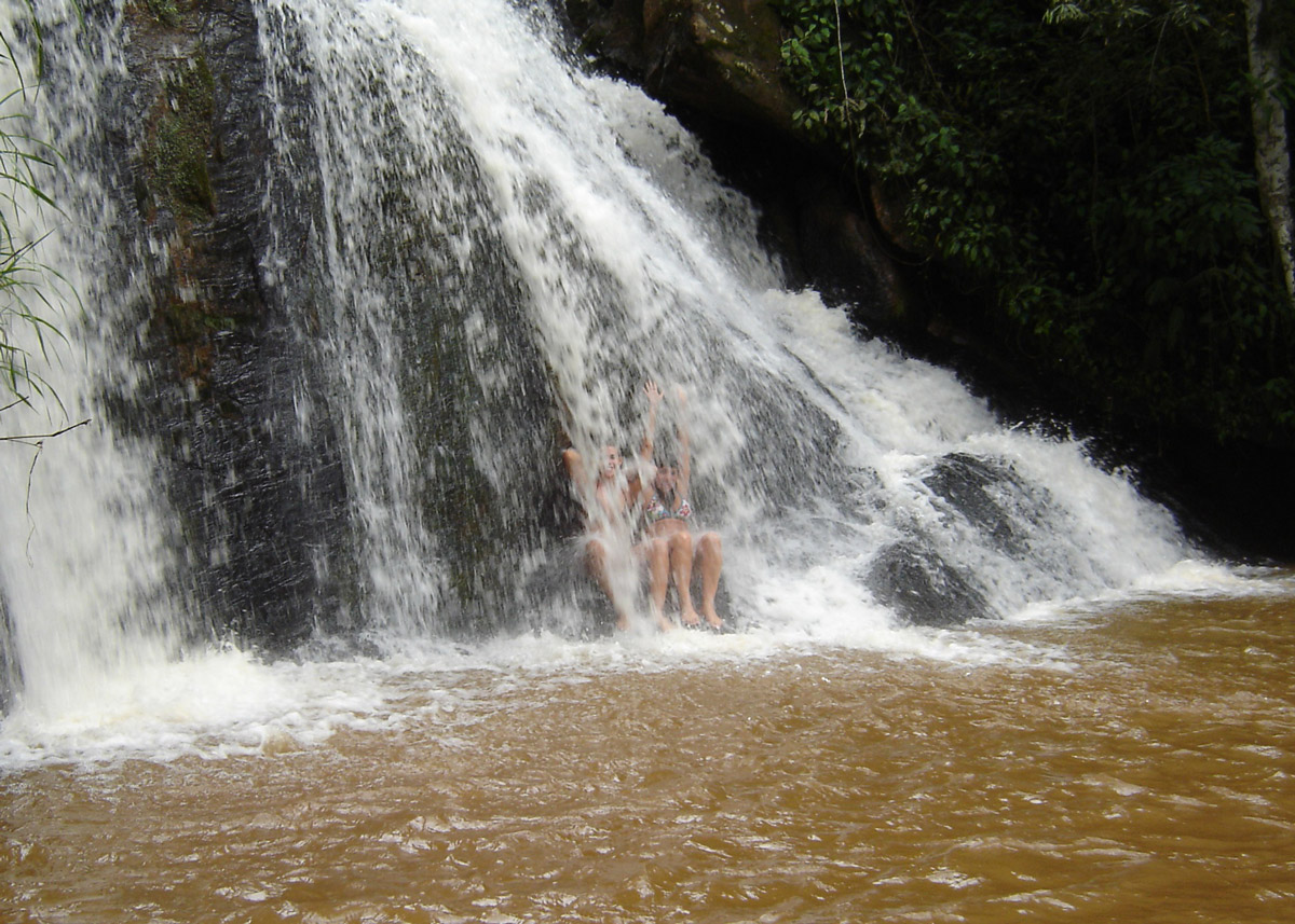Banho de Cachoeira - Lazer